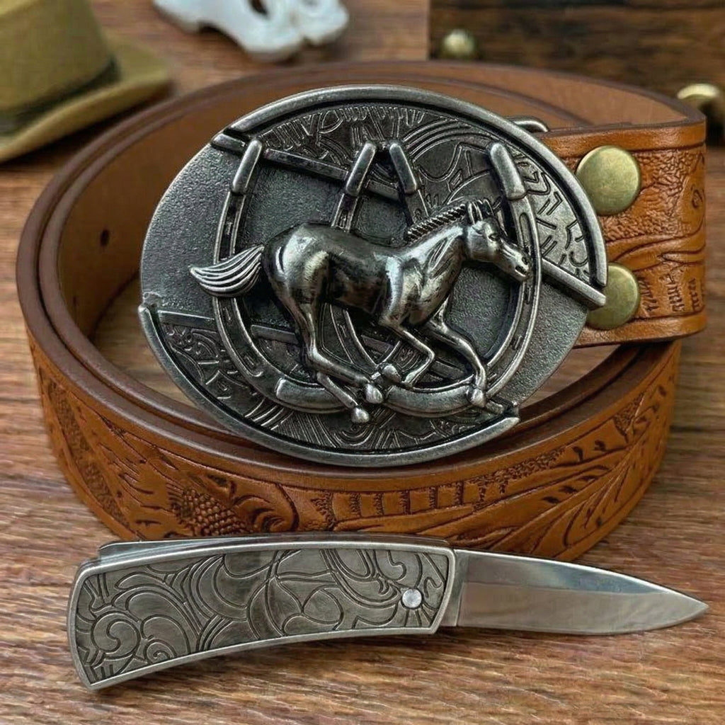 T-Brown Leather Belts